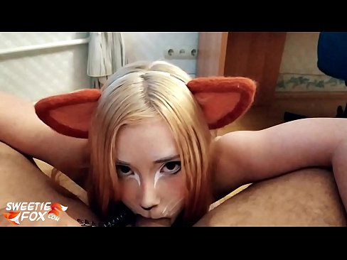 ❤️ Kitsune sluger pik og sæd i sin mund Fucking at da.xlxxporno.ru ☑